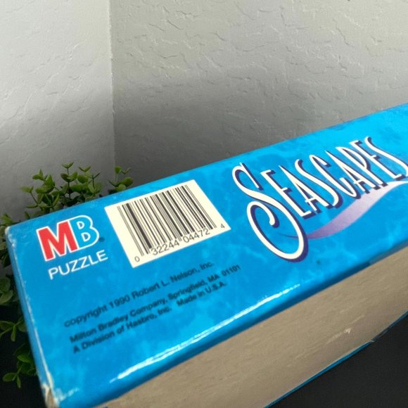 Vintage Milton Bradley "Seascapes" "Sea of Magic" 1990 750 Pieces NEW - Picture 6 of 8